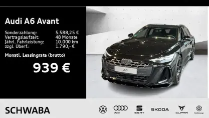 Neu Audi A6 Ambiente 299 PS (219 kW) 2026 Schwarz Kombi
