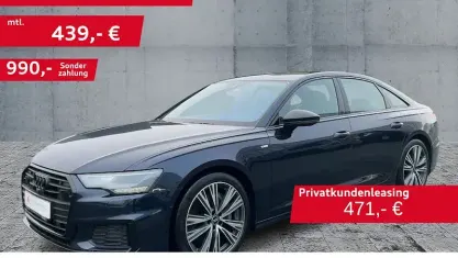 Gebraucht Audi A6 Sport 340 PS (250 kW) 2022 Firmamentblau metallic Limousine