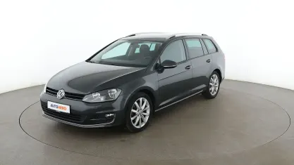 Gebraucht VW Golf VII Allstar 125 PS (91 kW) 2016 Schwarz Kombi