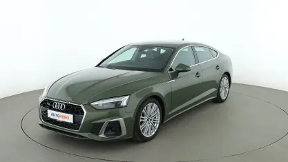 Gebraucht Audi A5 Sportback S-Line 204 PS (150 kW) 2022 Grün Kleinwagen
