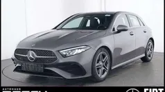 lack mountaingrau (metallic) Gebraucht 2024 Mercedes A180 Premium Limousine | 31.890 € (Fairer Preis)