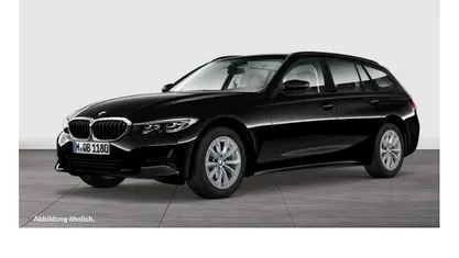 Schwarz Gebraucht 2022 BMW 320 Advantage Kombi | 26.260 € (Guter Preis)