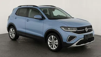 Clear blue metallic Neu 2025 VW T-Cross Life SUV | 30.184 € (Fairer Preis)
