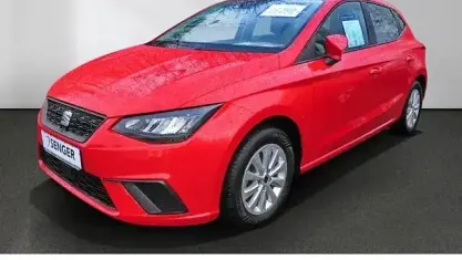 Gebraucht Seat Ibiza Style 110 PS (80 kW) 2023 Pure rot Kleinwagen