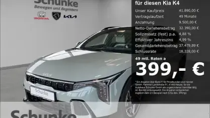 Gebraucht Kia K4 GT-Line 179 PS (131 kW) 2026 Blau Kombi