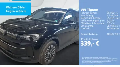 Occasion VW Tiguan Goal 150 ch (110 kW) 2025 Noir SUV