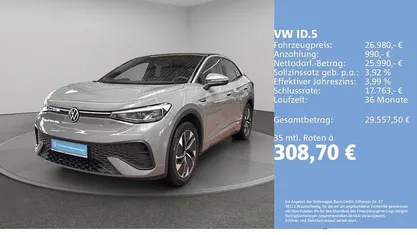 Gebraucht VW ID.5 Pro Performance 150 kW (204 PS) 2022 Grau SUV