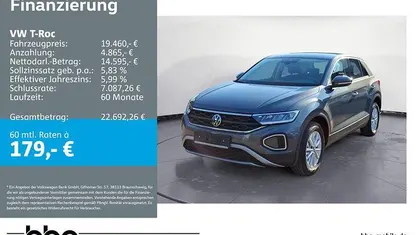 Gebraucht VW T-Roc Basis 110 PS (80 kW) 2022 SUV
