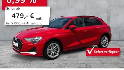Gebraucht Audi A3 Advanced 204 PS (150 kW) 2025 Rot Limousine