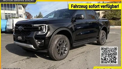 Neu Ford Ranger Wildtrack 205 PS (150 kW) 2025 Schwarz Abholung