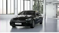 Lack obsidianschwarz Gebraucht 2022 Mercedes C200 AMG line Limousine | 36.480 € (Fairer Preis)