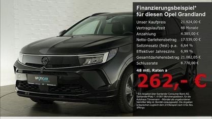 Gebraucht Opel Grandland X 131 PS (96 kW) 2023 Diamant schwarz SUV