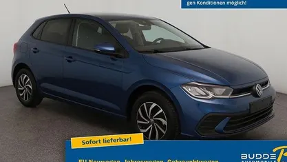 Reefblue metallic Gebraucht 2025 VW Polo Life Kleinwagen | 19.140 € (Fairer Preis)