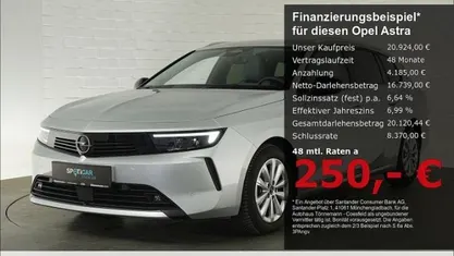 Gebraucht Opel Astra Elegance 131 PS (96 kW) 2023 Silber Kombi