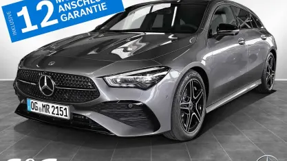Gebraucht Mercedes CLA200 Shooting Brake AMG 163 PS (119 kW) 2025 Metalliclack mountaingrau Kombi
