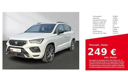 Gebraucht Seat Ateca 4Drive 190 PS (139 kW) 2021 SUV