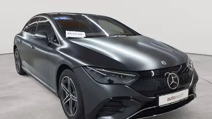 Manufaktur graphitgrau magno Gebraucht 2025 Mercedes EQE350 AMG line Limousine | 66.990 €