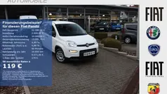 Weiss Gebraucht 2023 Fiat Panda Kleinwagen | 12.990 € (Fairer Preis)