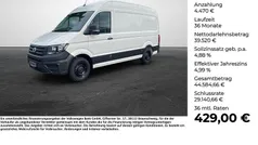 Weiß (candyweiß) Neu 2024 VW Crafter Van | 43.990 € (Guter Preis)