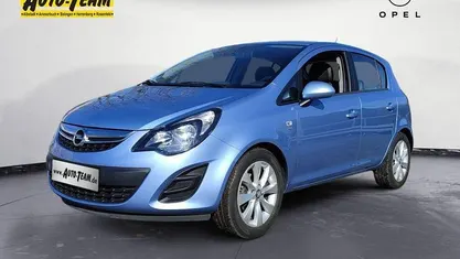 Gebraucht Opel Corsa Innovation 90 PS (66 kW) 2014 Blau Kleinwagen
