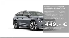 Graphitegrau metallic Gebraucht 2025 Skoda Enyaq iV SportLine SUV | 52.980 € (Fairer Preis)