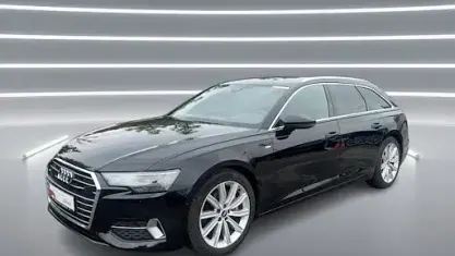 Gebraucht Audi A6 S-Line 245 PS (180 kW) 2021 Mythosschwarz metallic Kombi
