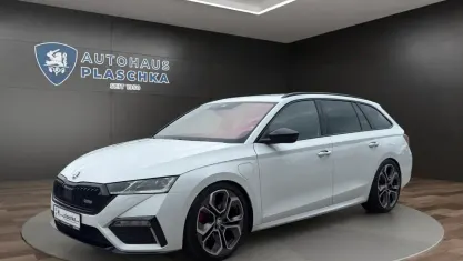 Gebraucht Skoda Octavia RS 245 PS (180 kW) 2021 Moonweiß Limousine