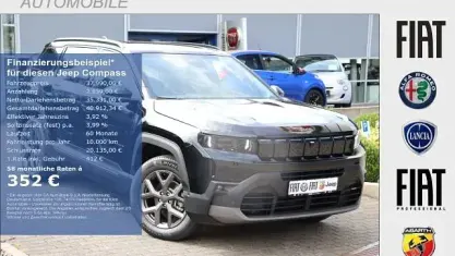 Neu Jeep Compass 144 PS (105 kW) 2026 Yosemite grey metallic mit dach schwarz (grau) SUV