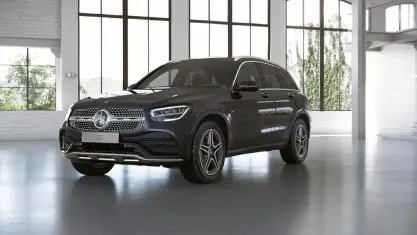 Gebraucht Mercedes GLC300 AMG 194 PS (142 kW) 2021 Graphitgrau metallic SUV