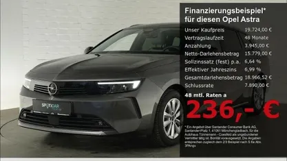Gebraucht Opel Astra Elegance 131 PS (96 kW) 2023 Kombi