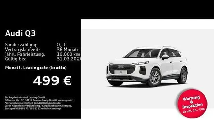 Gebraucht 2026 Audi Q3 SUV | 44.600 € (Superpreis)