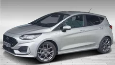 Silber, polarsilber metallic Gebraucht 2023 Ford Fiesta ST-Line Kleinwagen | 17.990 € (Fairer Preis)