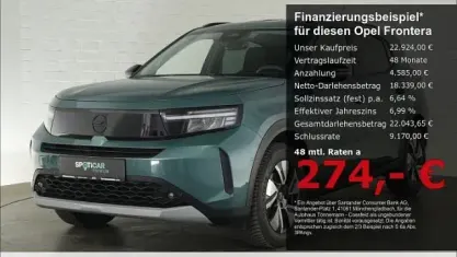 Gebraucht Opel Frontera 110 PS (80 kW) 2025 Gruen SUV