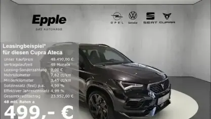 Neu Cupra Ateca VZ 300 PS (220 kW) 2026 Schwarz SUV