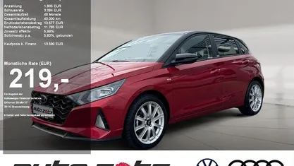 Gebraucht Hyundai i20 Trend 101 PS (74 kW) 2021 Dragon red Kleinwagen