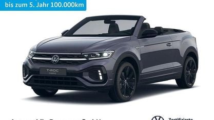Nouvelle VW T-Roc Cabriolet R-line 150 ch (110 kW) 2025 Gris Cabriolet