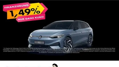 Blau Gebraucht 2025 VW ID.7 Pro Kombi | 49.777 € (Fairer Preis)