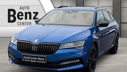 Gebraucht Skoda Superb SportLine 280 PS (205 kW) 2023 Blau Kombi