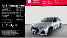 Florettsilber metallic Gebraucht 2025 Audi RS6 Performance Kombi | 132.989 € (Superpreis)