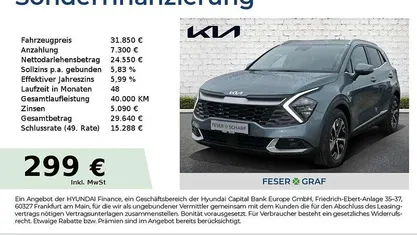 Yuka grau Neu 2025 Kia Sportage Spirit SUV | 31.850 € (Guter Preis)