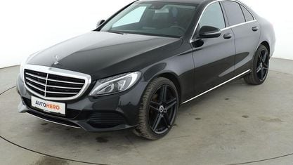 Brugt Mercedes C180 Exclusive 156 HK (114 kW) 2017 Sort Sedan