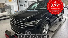 Deep black perleffekt, pearl effect Gebraucht 2021 VW Tiguan Elegance SUV | 30.700 € (Fairer Preis)