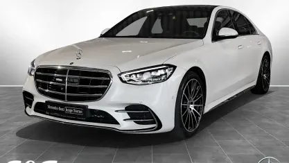 Gebraucht Mercedes S400 AMG 330 PS (242 kW) 2021 Designo diamantweiß bright Limousine