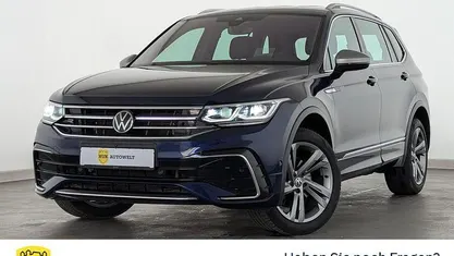 Gebraucht VW Tiguan Allspace R-line 200 PS (147 kW) 2023 Blau SUV