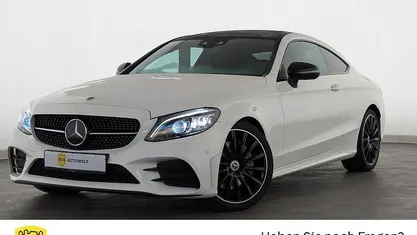 Gebraucht Mercedes C300 AMG line 245 PS (180 kW) 2024 Polarweiss unilack