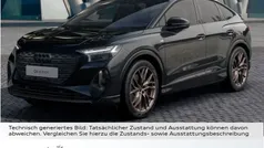Schwarz Gebraucht 2024 Audi Q4 Sportback e-tron S-Line SUV | 56.890 € (Superpreis)