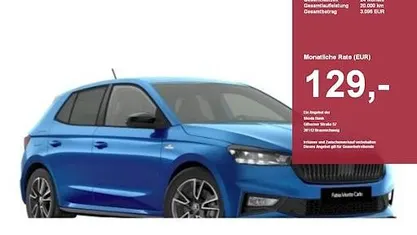 Gebraucht Skoda Fabia Monte Carlo 150 PS (110 kW) 2026 Limousine