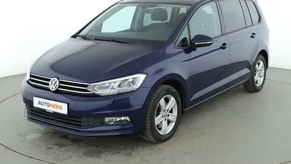 Gebraucht VW Touran Comfortline 150 PS (110 kW) 2015 Blau Van / Kleinbus
