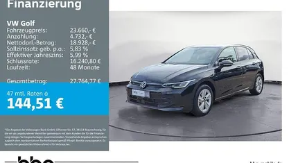 Gebraucht VW Golf Life 116 PS (85 kW) 2024 Limousine