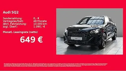 Neu Audi SQ2 Sport 300 PS (220 kW) 2025 Schwarz SUV